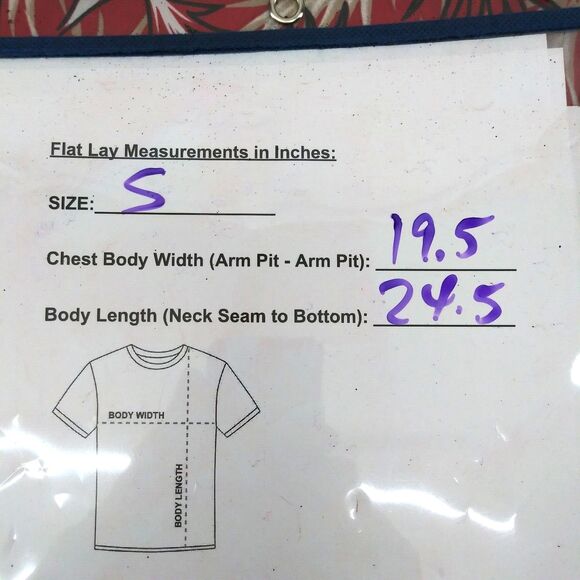 Elementz Shirt Womens Size Small Red Tropical Short Sleeve Button Up Top - Picture 4 of 6